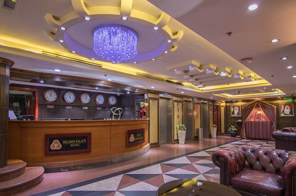 Delmon Palace Hotel Dubai İç mekan fotoğraf